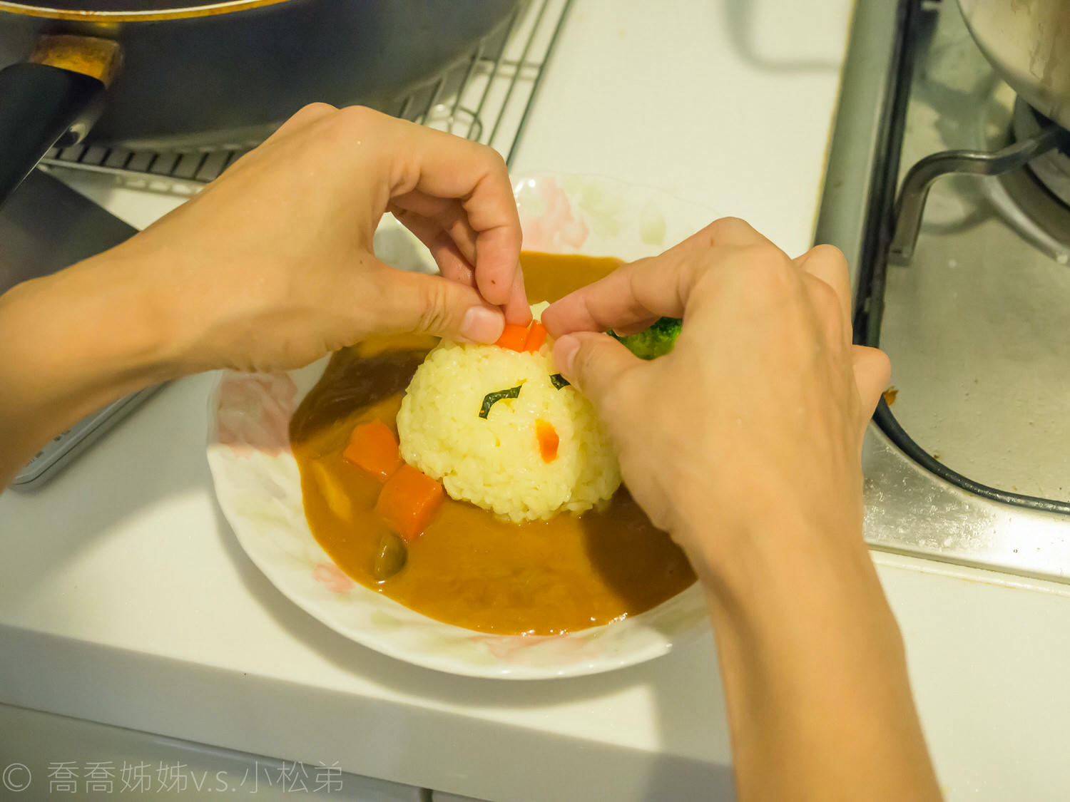 【親子共食】唸完小雞系列繪本就來吃超可愛的小雞造型咖哩飯吧!! - 第3張圖 小雞咖哩飯