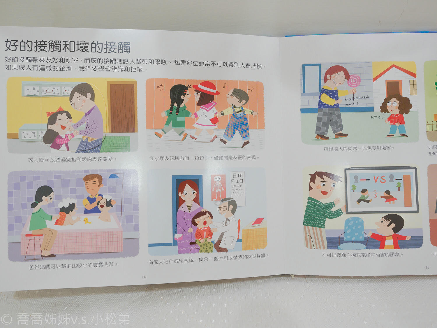 【親子共讀】《性別常識》、《安全常識》、《禮儀常識》、《幼兒園秘密》互動遊戲書。 - 第5張圖 性教育繪本