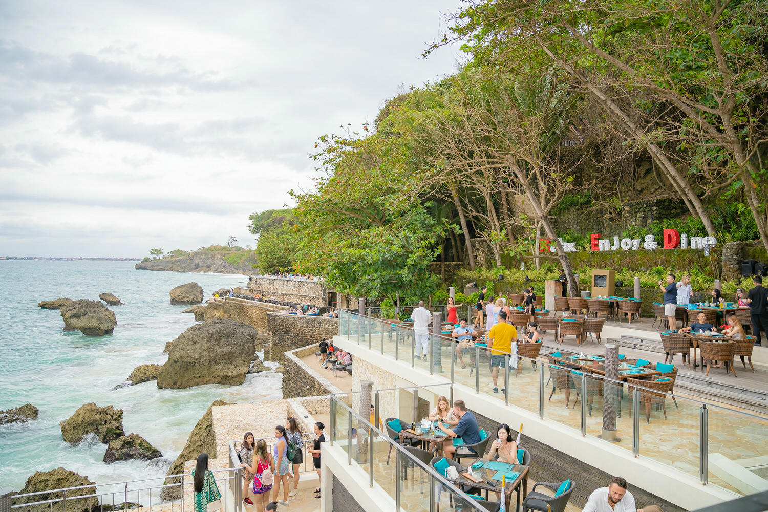【峇里島】AYANA Rock Bar, BALI。無敵海景岩石酒吧。曾獲選全球最佳景觀酒吧 - 第12張圖