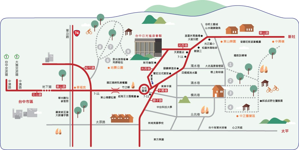【台中】日光溫泉會館住宿券。房內就有泡湯池＋戶外SPA＋日式裸湯。 一泊二食$5199