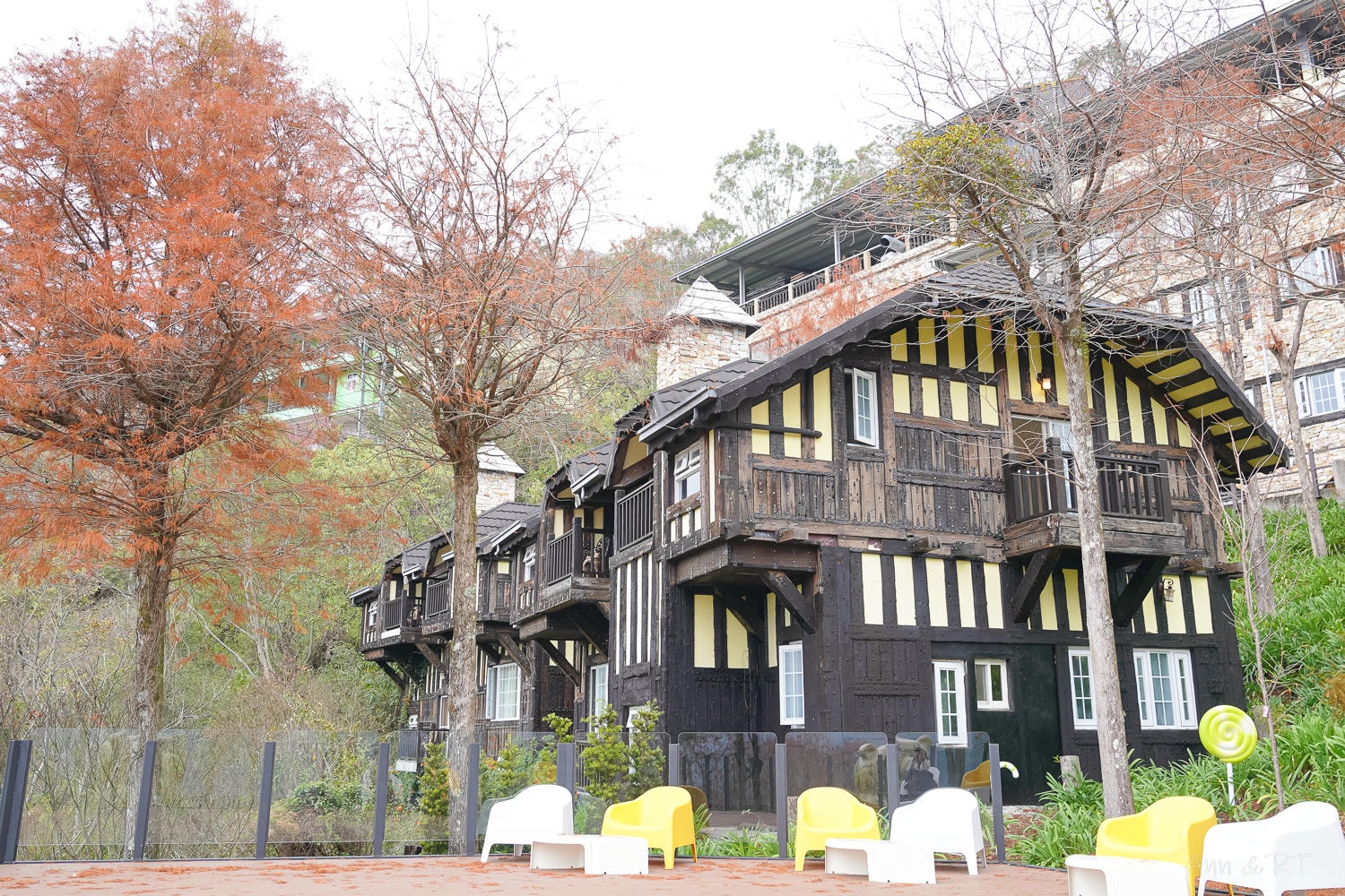 【南投】清境凡賽斯莊園。南歐風格古堡。親子/寵物友善住宿。一泊二食住宿券$2688