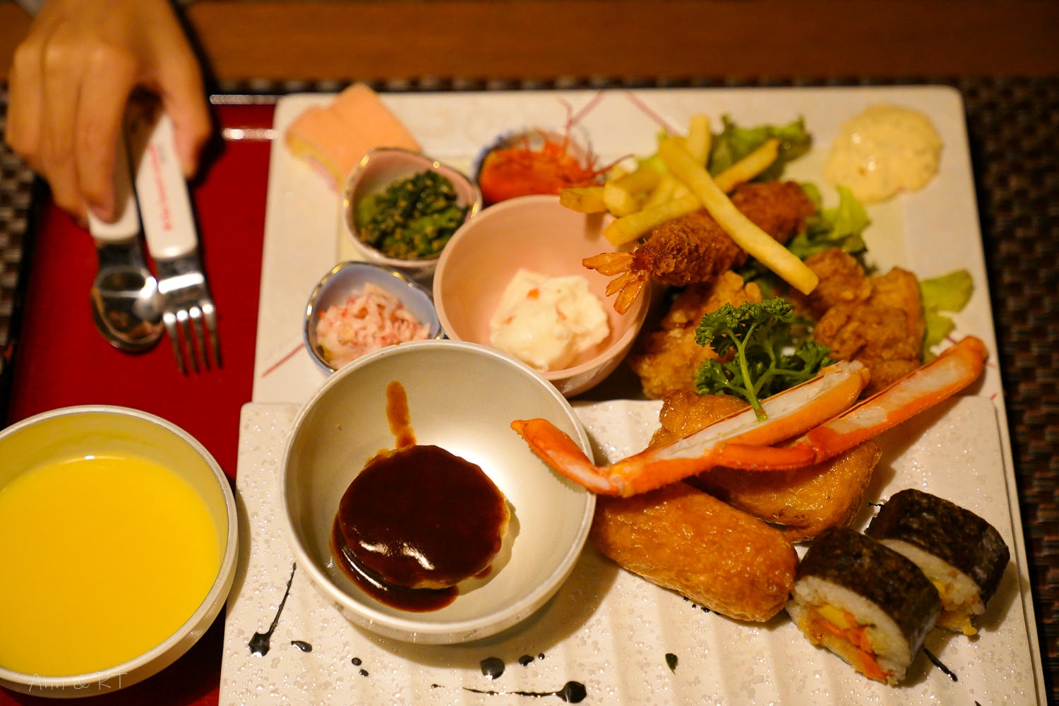 【日本新潟】樂天新井度假村美食地圖。餐廳分享：The PLATE/涮涮鍋矢代 /日本料理Asahi…