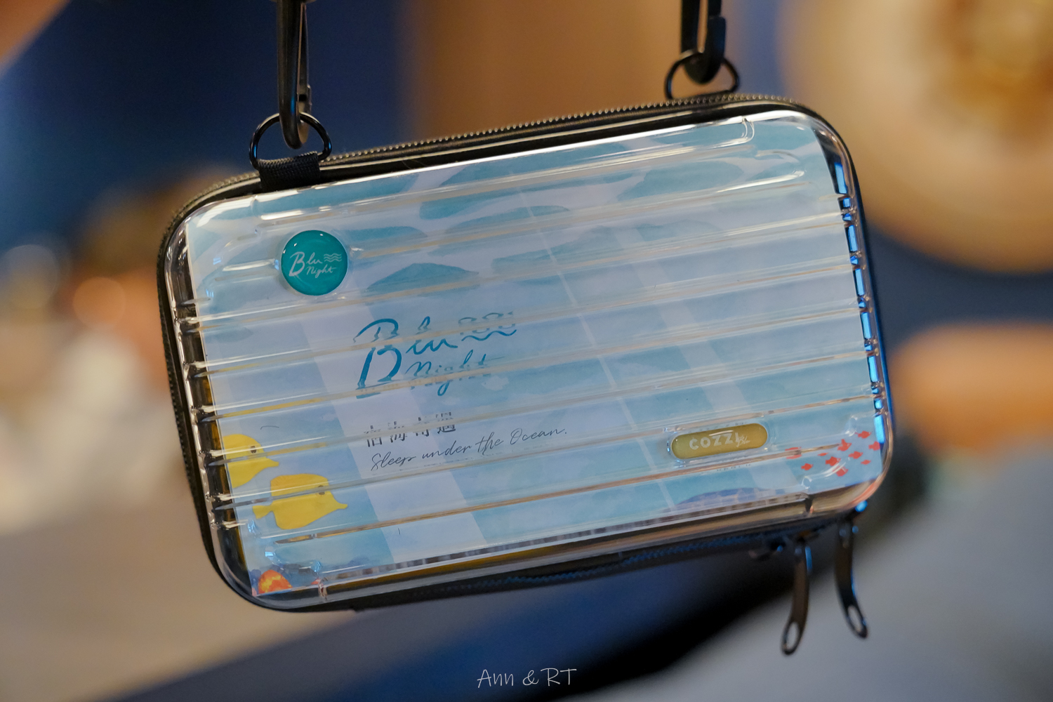 【桃園】夜宿XPARK海洋館。COZZI Blu和逸飯店·桃園館｜Blu Night 星級海洋眠旅。睡在大水族缸前超夢幻